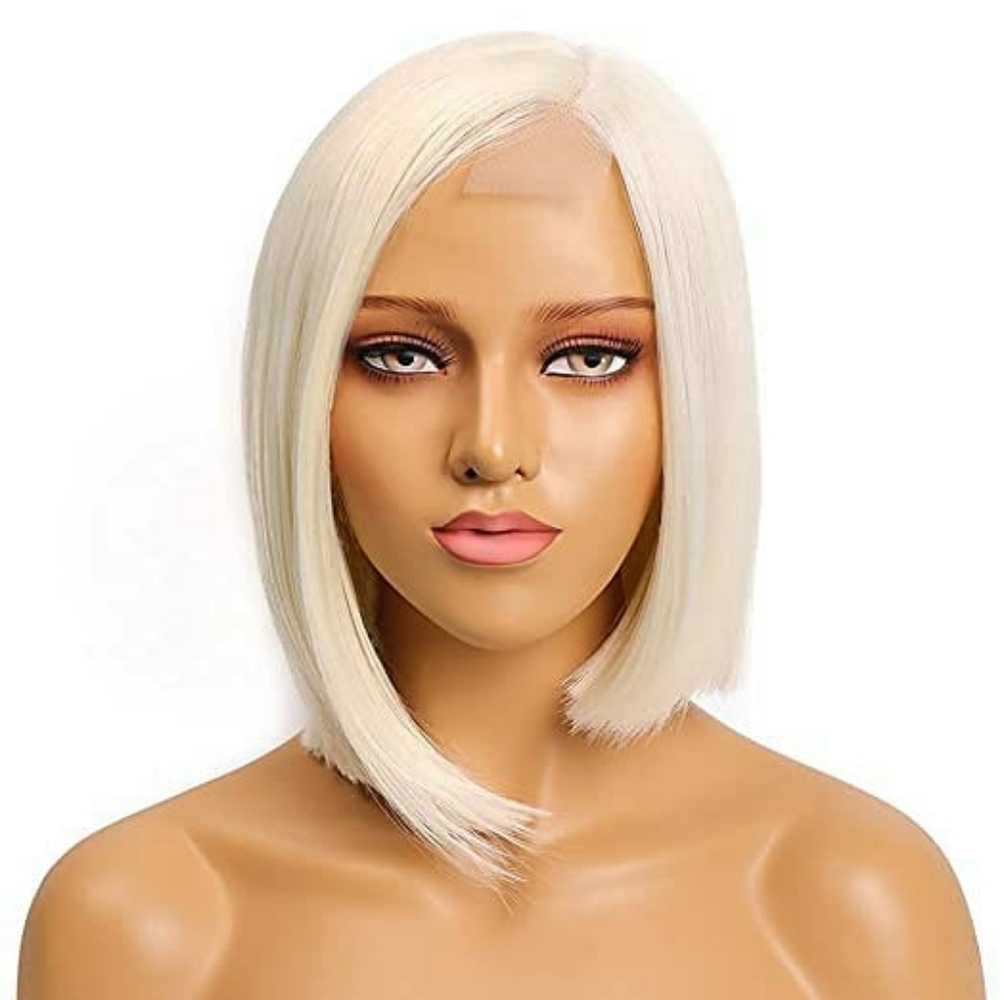 Pre-plucked Hair Stitch Lace Bob Wig